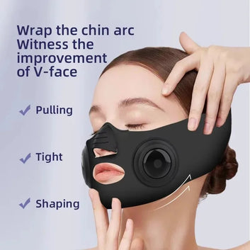 2025 NEW EMS Facial Lifting Mask Reduce Double Chin Electric Cheek Lift Up Belt Face Shape EMS Face Slimming Massager