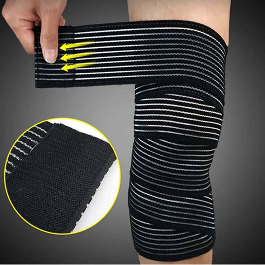 Tape Compression Bandage Ankle Sports Elbow protector pads Wraps Support Protector Ankle brace support Knee Pads