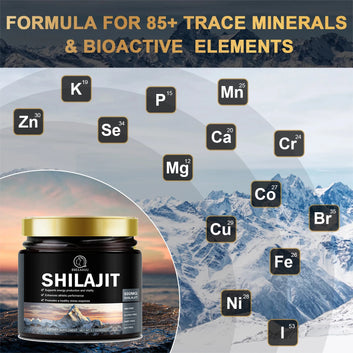 BBEEAAUU Himalaya Shilajit Original High in Trace Minerals & Fulvic Acid for Energy,Muscle Strength&Immunity,Endurance for Adult