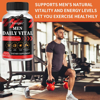 Multivitamin Supplement, Antioxidant, Helps Improve Endurance, Strength, Athletic Performance & Overall Health, 120 Capsules