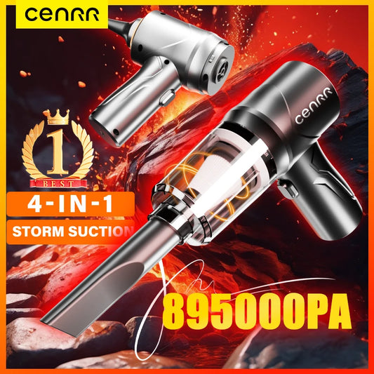CENRR Mini Car Vacuum Cleaner Cordless Powerful Wireless Cleaner Cleaning for Car Machine HandHeld Portable Car Vacuum Cleaners