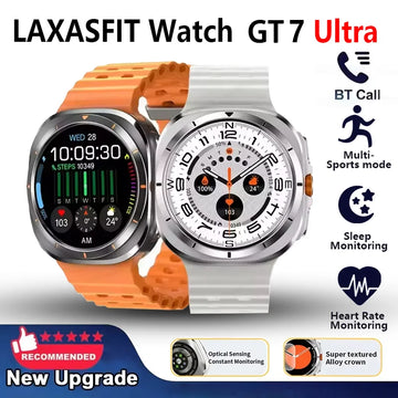 LAXASFIT 2025 New Smartwatch GT7 Ultra 1.52-inch AMOLED HD Display Bluetooth Talking Sports Smartwatch Men Women Watch Gift