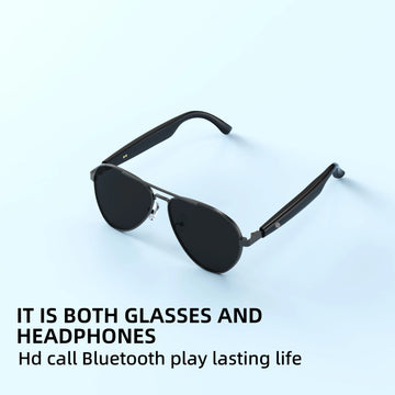 Smart Bluetooth Glasses Fashion Wireless Sunglasses Built-in Microphone Casual Glasses Bluetooth 5.3 Stable Connection