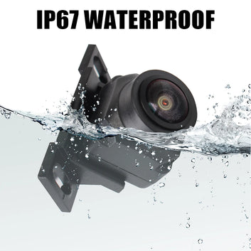 CCD Car Camera High Definition AHD Fisheye Lens 1280x1080P 170 Wide Angle Starlight Night Vision Rear View Reverse Camera