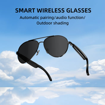 Smart Bluetooth Glasses Fashion Wireless Sunglasses Built-in Microphone Casual Glasses Bluetooth 5.3 Stable Connection
